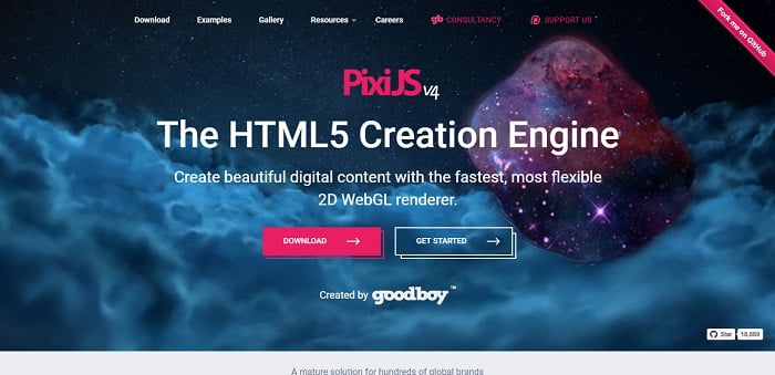 PixiJS - The HTML5 Game Creation Engine