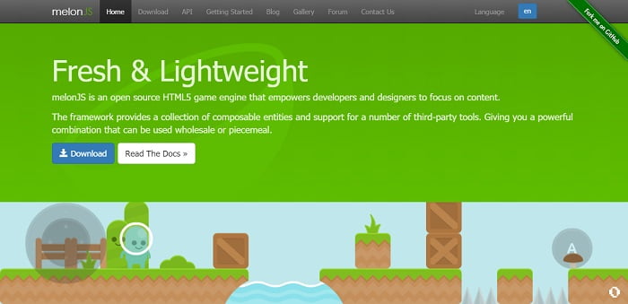 melonJS - A fresh & lightweight HTML5 game engine