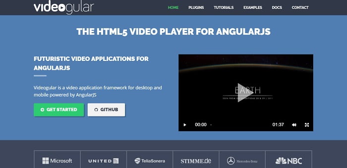 Videogular for AngularJS