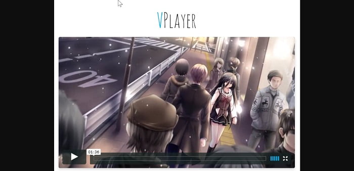 VPlayer - Custom HTML5 Video Player