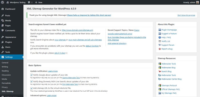 Google XML Sitemaps