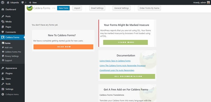 Caldera Forms - More Than Contact Forms