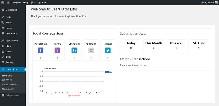 Users Ultra Membership, Users Community and Member Profiles With PayPal Integration Plugin