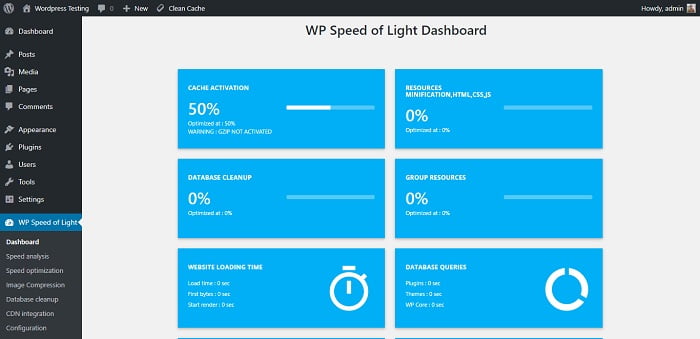 WP Speed of Light