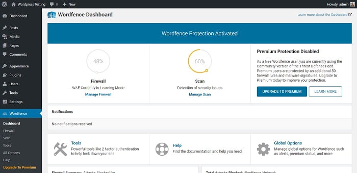 Wordfence Security - Firewall & Malware Scan