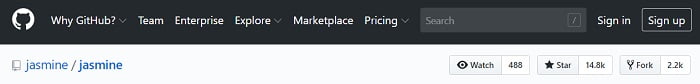 Jasmine Github Repository Stats