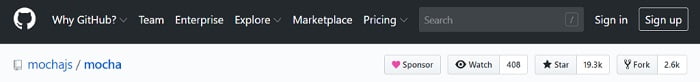 Mocha Github Repository Stats
