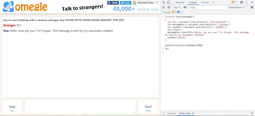 Omegle Bot