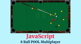 Make 8 Ball POOL Multiplayer Billiards Game Using JavaScript