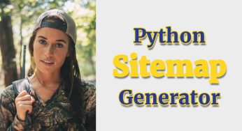 How to Make a Python Sitemap Generator?