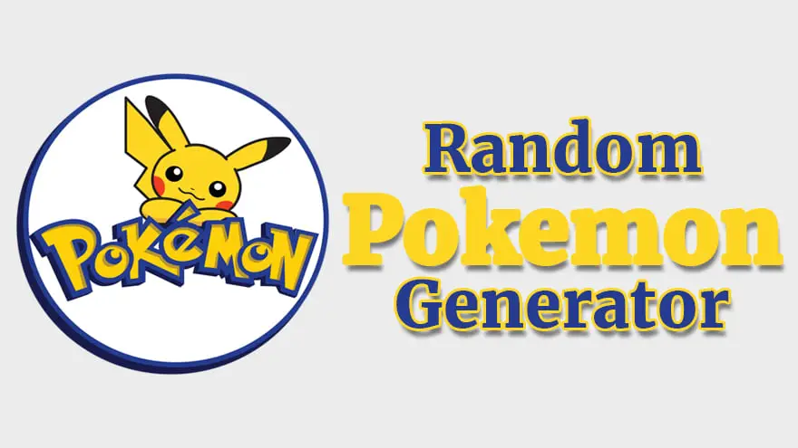 Build Random Pokemon Generator Using JavaScript, HTML5 &#038; CSS3