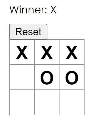 Tic-Tac-Toe Strategy Board Game in React.js