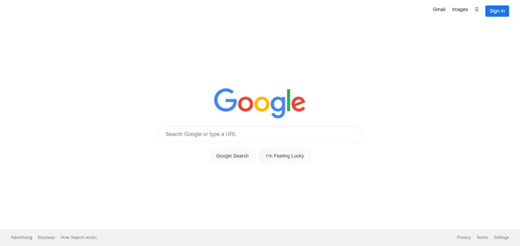 How to Design Google Search Engine Landing Page UI Clone in HTML5 & CSS3