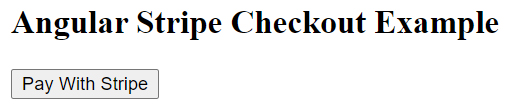 Angular Stripe Checkout Example