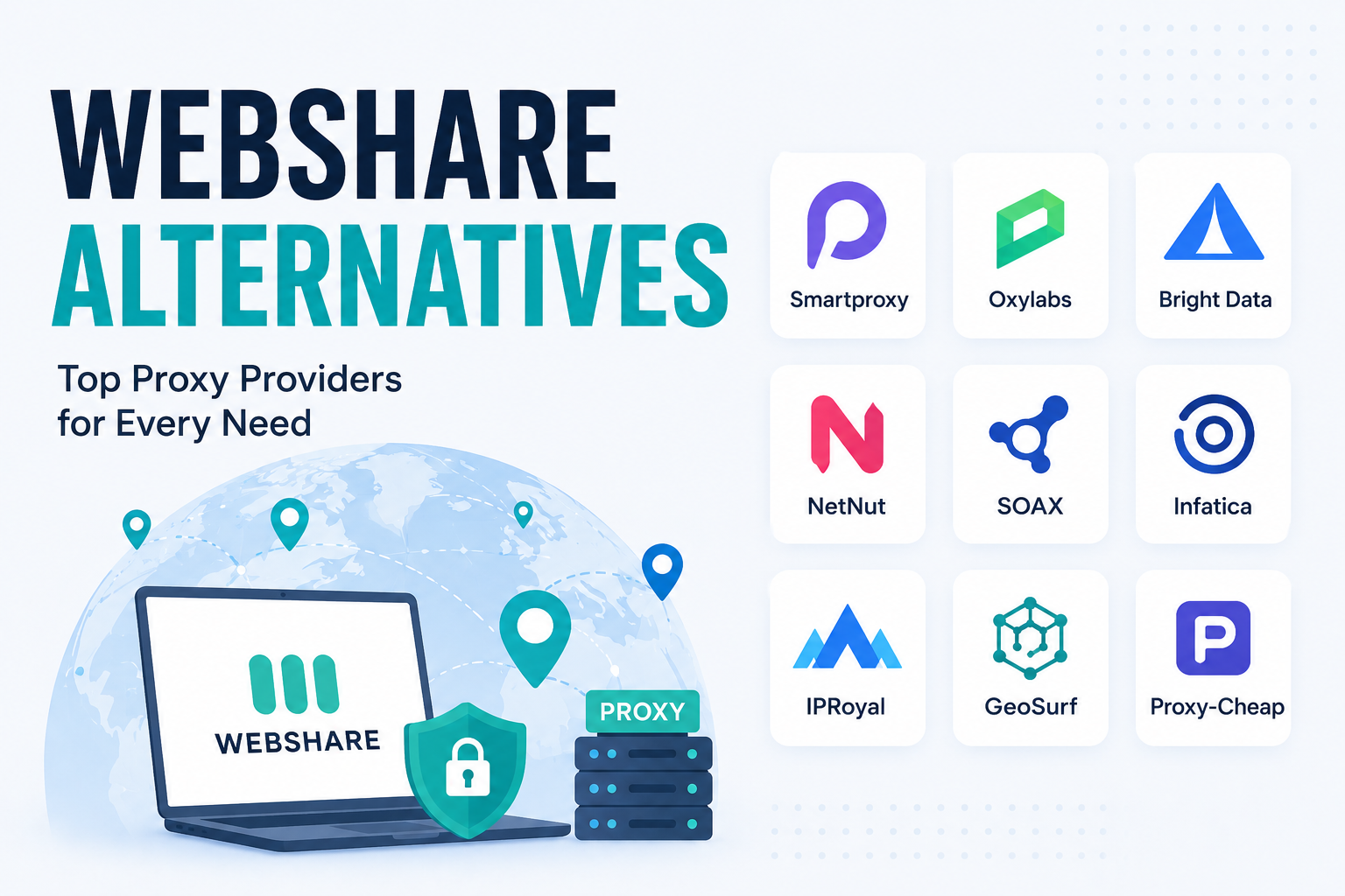 Webshare Alternatives: 8 Best Proxy Providers to Use in 2026